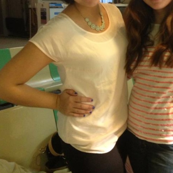 Ballet pink short sleeve shirt 100% Silk - Picture 3 of 5